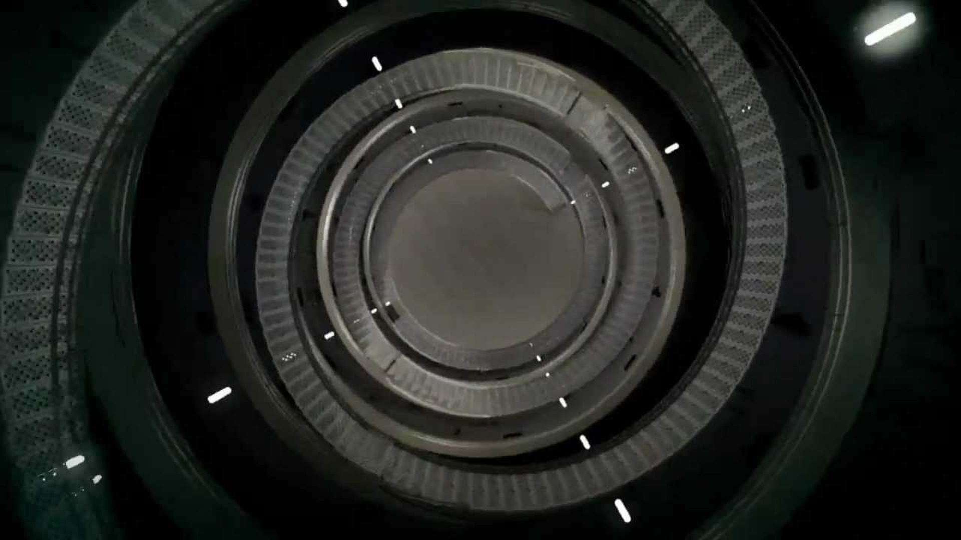 Une idée d'à quoi pourrait ressembler l'escalier du silo.