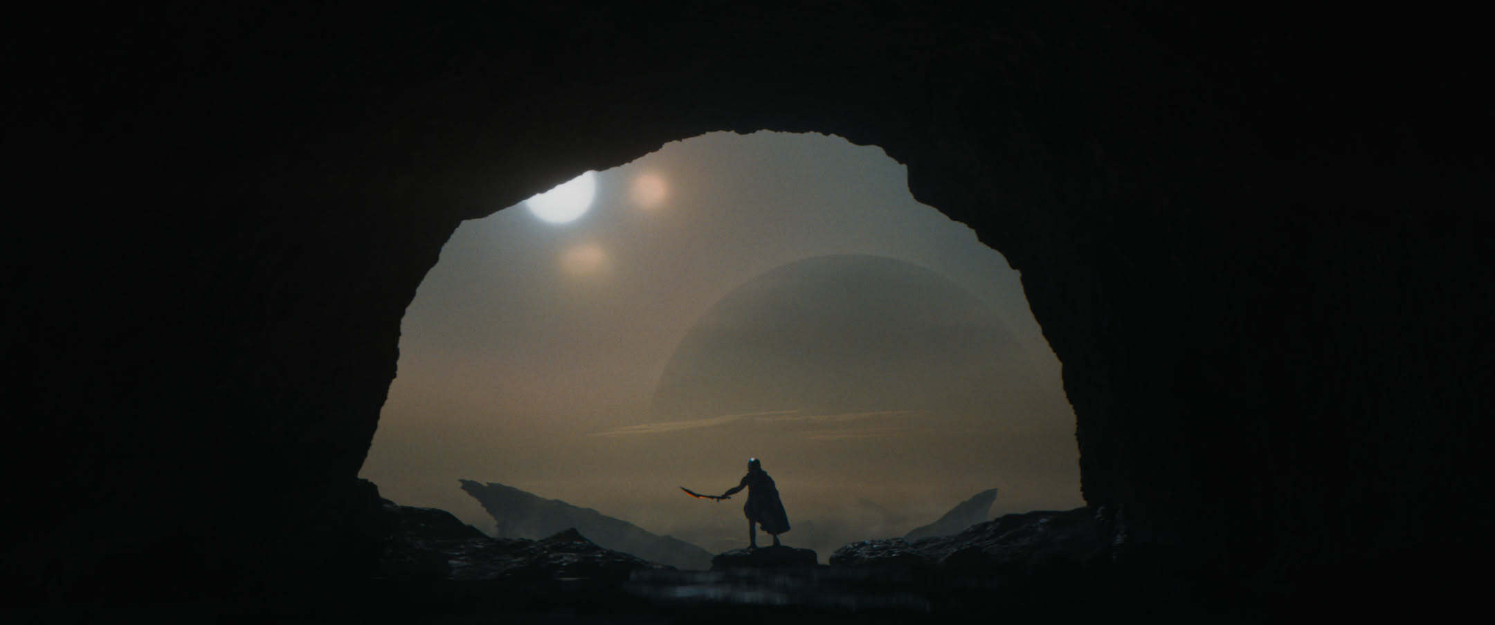 Vue de la planète Yautja Prime