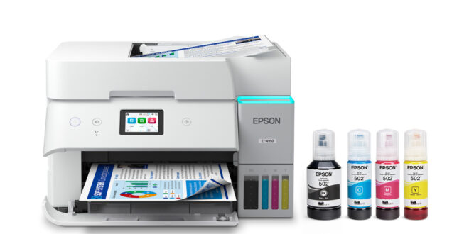 Epson EcoTank ET-4950 – L’imprimante multifonction qui mise sur l’économie et l’efficacité