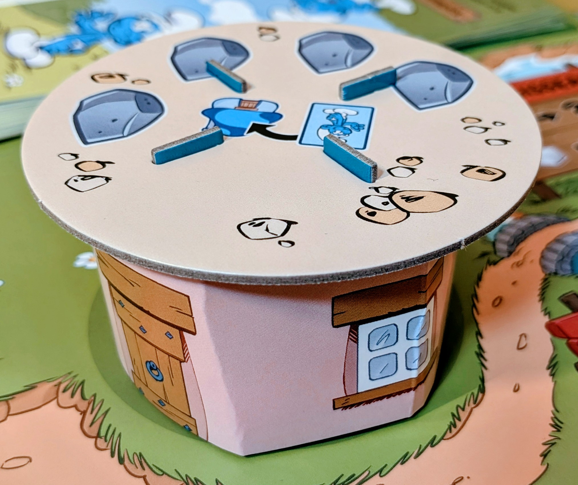 Une maison champignon inachevée