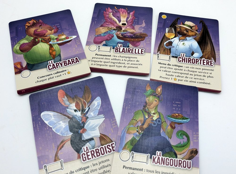 Des critiques culinaires