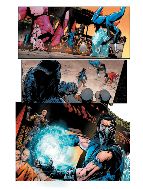 Boss Battle #1 : Page preview SubZéro