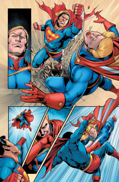 Boss Battle #1 : Page preview Superman contre Homelander