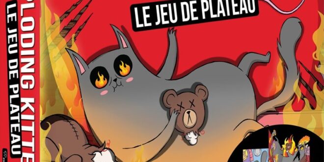 Exploding Kittens : Le Jeu de Plateau – Une nouvelle façon de voir vos chatons exploser !