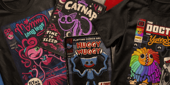 Poppy Playtime lance sa boutique officielle : peluches, vêtements et exclusivités