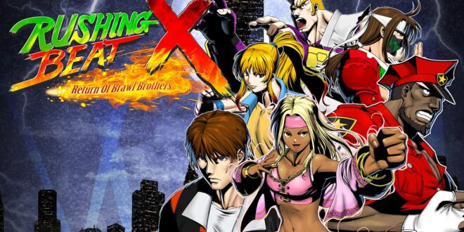 Rushing Beat X : Return of the Brawl Brothers – Le retour d&rsquo;une série classique de Jaleco
