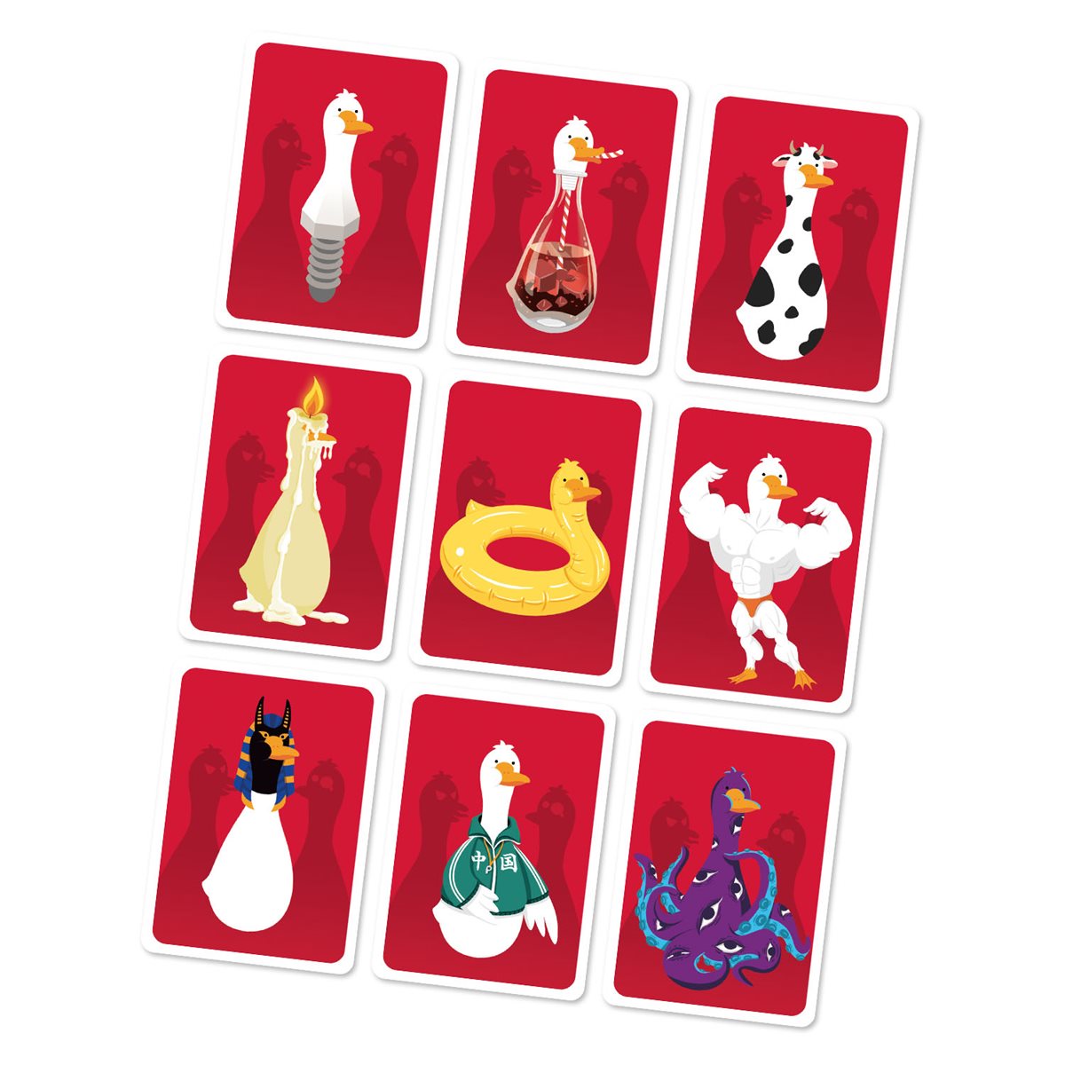 Gossip Goose cartes oie
