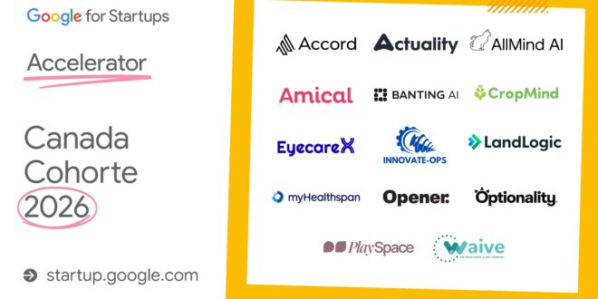 L&rsquo;accélérateur Google pour Startups Canada : 2 startups québécoises sélectionnées