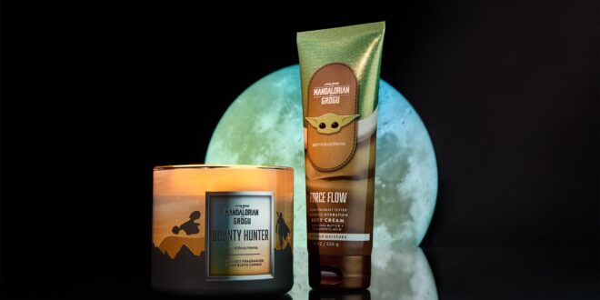 Bath & Body Works x Star Wars : Le Mandalorian et Grogu – Deux fragrances et des accessoires en édition limitée
