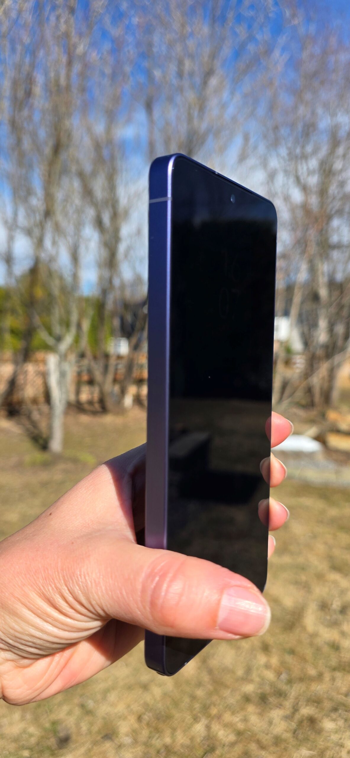Samsung Galaxy S26 vue de côté