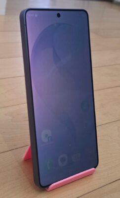 Samsung Galaxy S26 - Privacy Display angle côté incliné