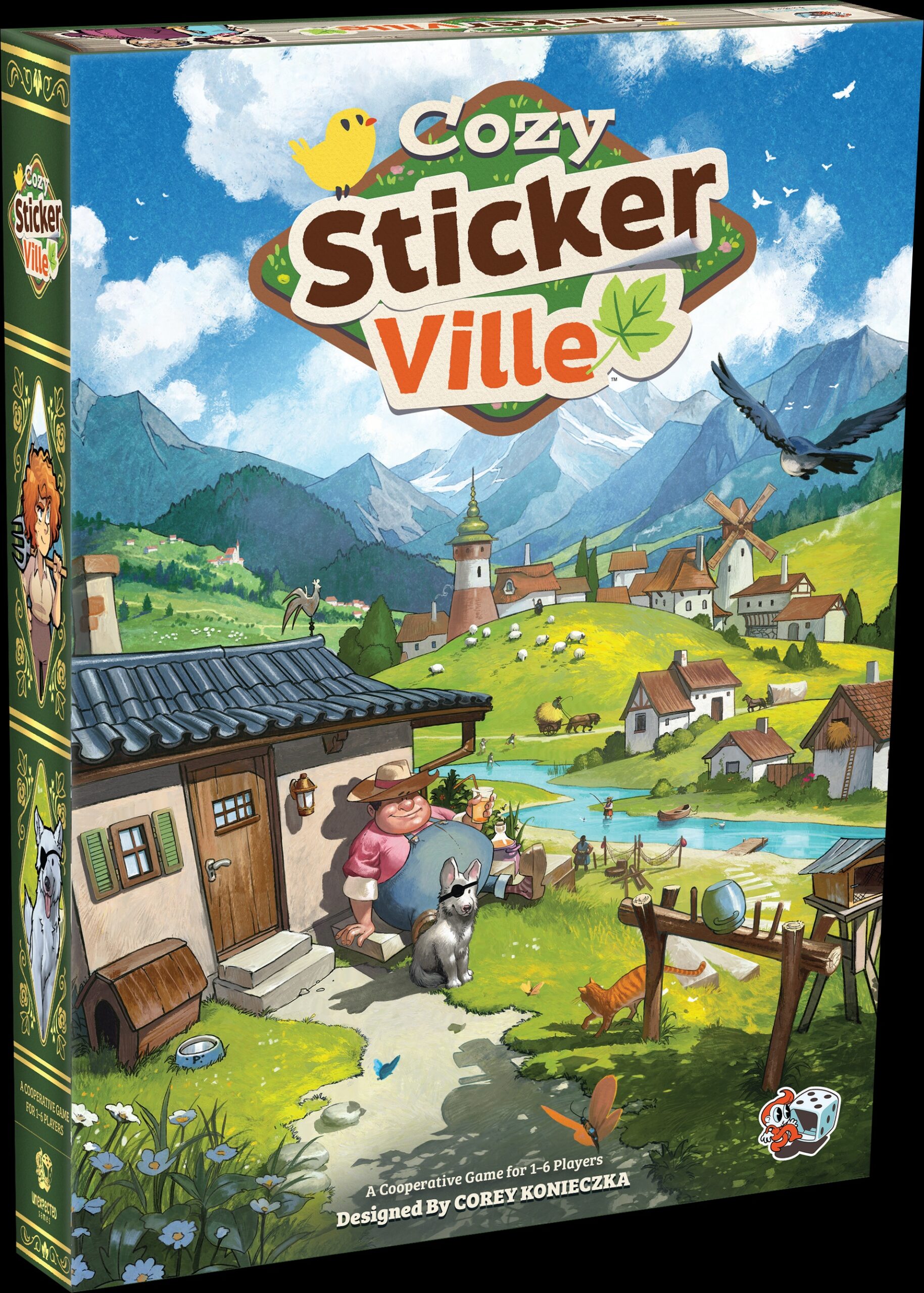 Couverture de Cozy Stickerville