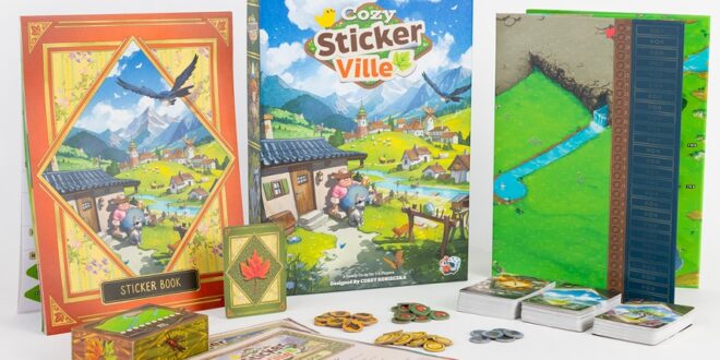 Cozy Stickerville : un jeu relaxant qui fait du bien !