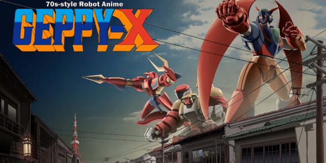 70s-style Robot Anime Geppy-X : Hommage aux animes de super robots