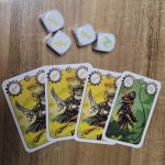 Partie - affrontement contre l'attaque pirate (dès) avec les cartes équipement